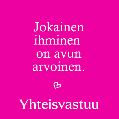 Yhteisvastuu konsertti Kuopion Musiikkikeskuksessa la 18.4.2026 klo 18. Jokainen ihminen on avun arvoinen