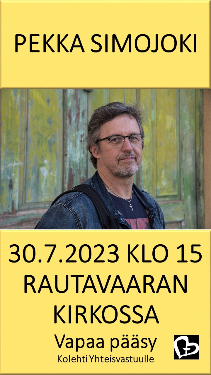 Pekka Simojoki Rautavaaralla 30.7.23 klo 15